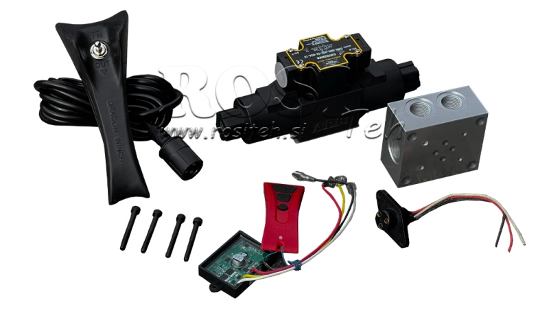 STEUERUNGSATZ FÜR DIE HYDRAULIK SEILWINDE DWHI 12000-20000HD