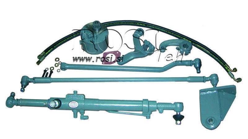 HILFSHYDRAULIKLENKUNGSSATZ MASSEY FERGUSON 135 - Modifizierte Achse