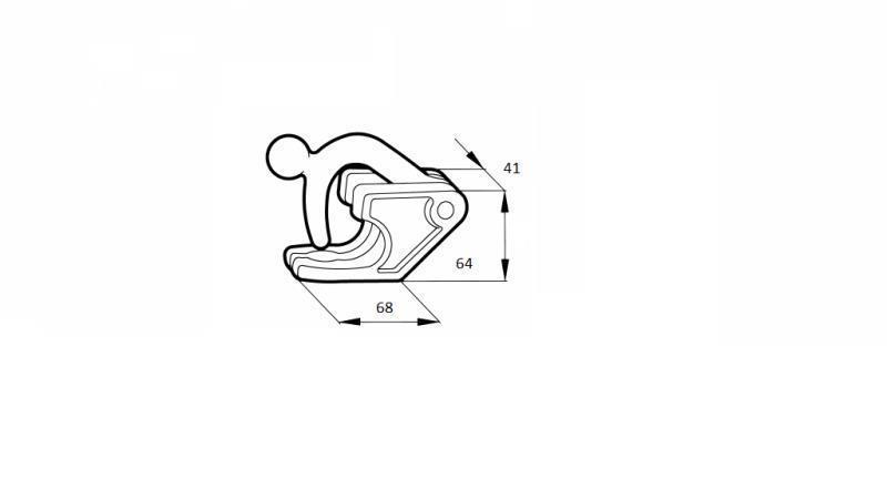 SEITENVERSPANNUNG TYP CIERE WEIBLICH - Maße