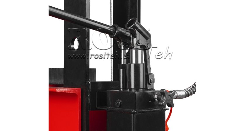 HYDRAULISCHE WERKSTATTPRESSE FÜR LAGER 50T - Doppelpumpe