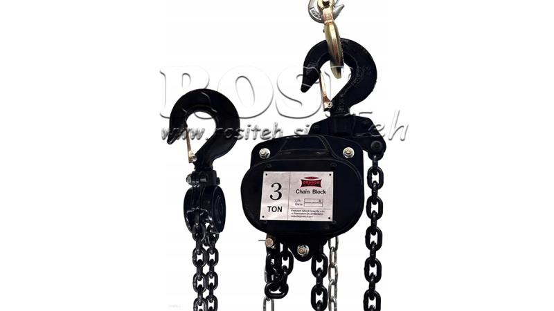 KETTENZUG - WINSCH 3Ton x 3m