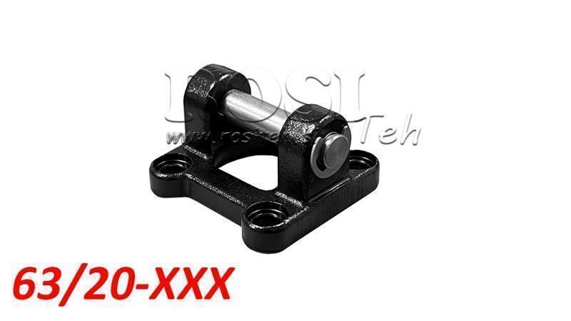 MONTAGE FÜR PNEUMATISCHEN ZYLINDER PCAS 63/20