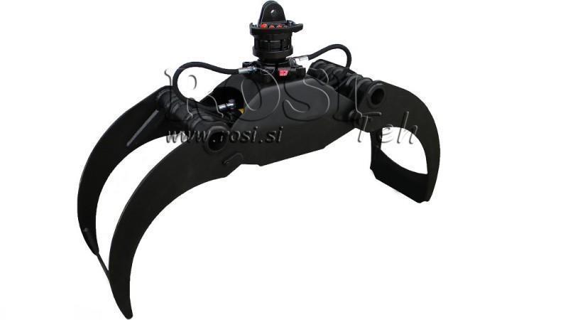 FORSTGREIFER LG2500 kg - 1500 mm ROTATOR 4500/2500 KG MIT FLANSCH