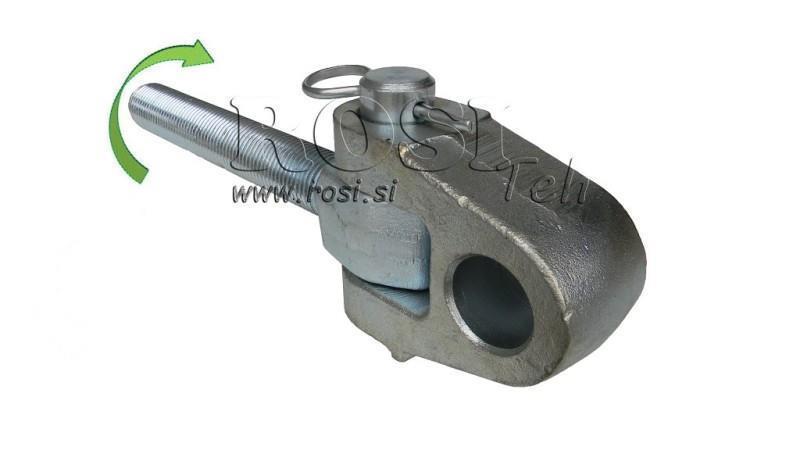 SPEZIALGEWINDEHAAK FÜR ZIEHVORRICHTUNG KATEGORIE 3 M36x3