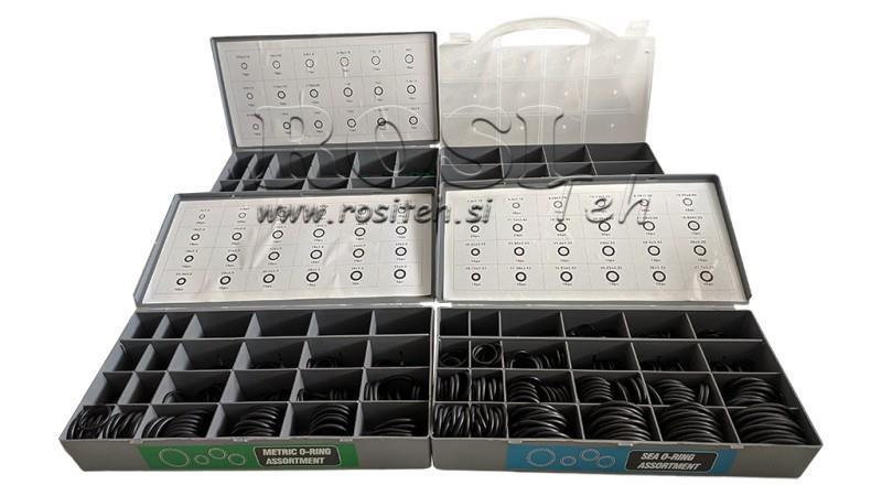 SET AUS GUMMIDICHTUNGEN 900 STÜCK