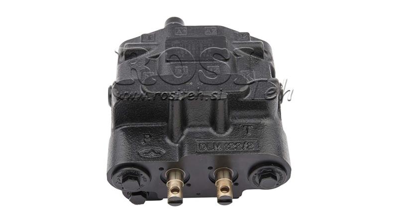 HYDRAULISCHES STEUERVENTIL DLM-122/2 2xP80 L/min LASTSENSING MIT SCHWIMMFUNKTION
