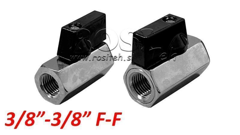 PNEUMATIK BALLVENTIL VP-PIPE 038-038 F-F