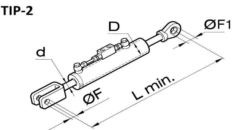 HYDRAULISCHES HEBE-ZIEHGERÄT - JOHN DEERE 70/35min.680 Typ (2) fi 21/21