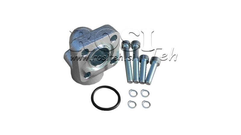 ROHRANSCHLUSS 3/8 - GERADFLANSCH BOSCH fi 35