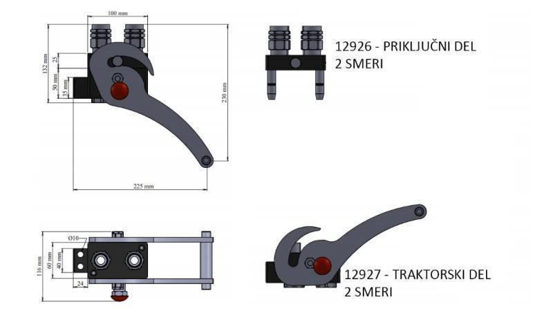 MULTI-FASTER KUPPLUNG 2-Wege BSP1/2 KOMPLETT NEUER TYP