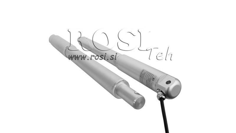 ELEKTRISCHER ZYLINDER 12V 150kg-5mm/sec HUB 400mm