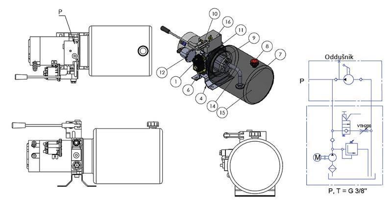 HANDPUMPE FÜR MINI AGGREGAT