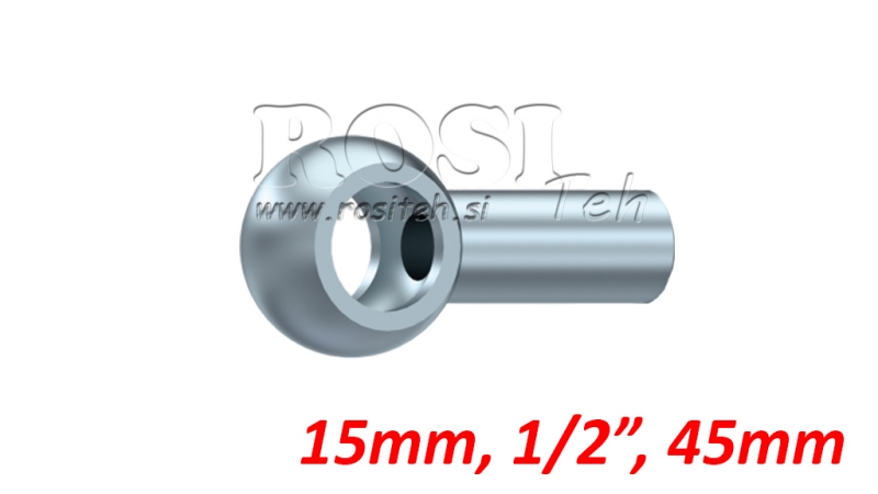 METALLSCHLAUCH BANJO 1/2 45mm