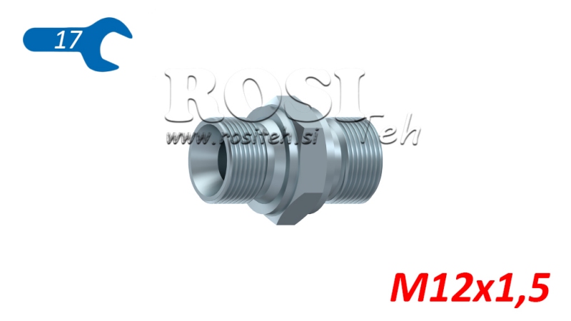 HYDRAULIK DOPPELSCHRAUBE BSP M12x1,5