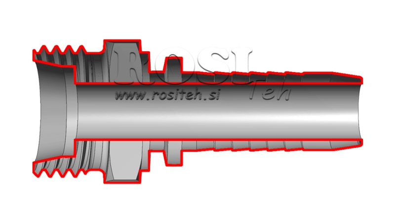 HYDRAULISCHER ANSCHLUSS CES 16S MÄNLICH DN12-M24x1,5