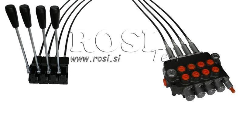 KIT 4xP80 JOYSTICK 1 POSITION L1000